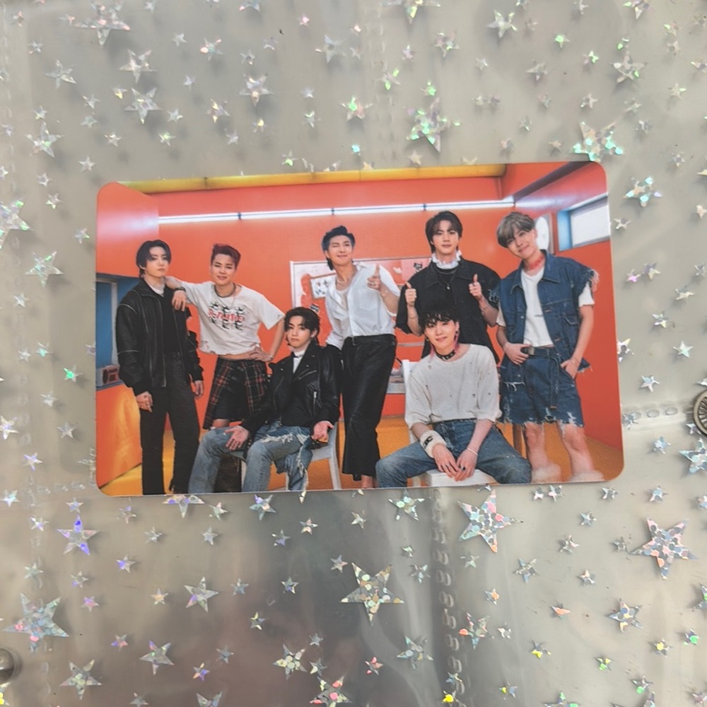 K-Pop BTS Butter Photo Card